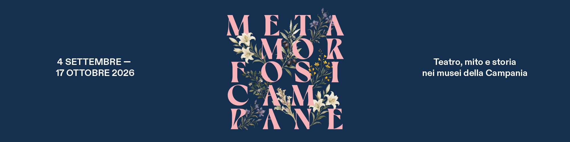 METAMORFOSI CAMPANE. Teatro, mito e storia nei musei della Campania - "Raccontami una tavola"